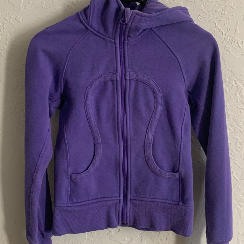 Lululemon purple scuba hoodie